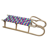 Duże sanie drewniane